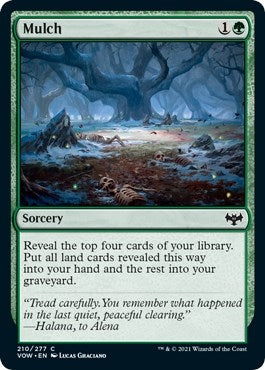 Image for Mulch (210) (Innistrad: Crimson Vow) - Magic: The Gathering