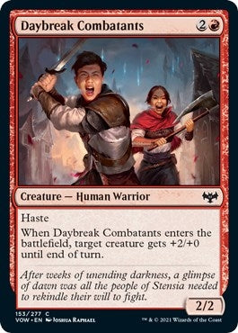 Image for Daybreak Combatants (153) (Innistrad: Crimson Vow) - Magic: The Gathering