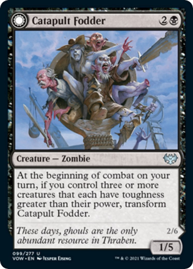 Image for Catapult Fodder (99) (Innistrad: Crimson Vow) - Magic: The Gathering