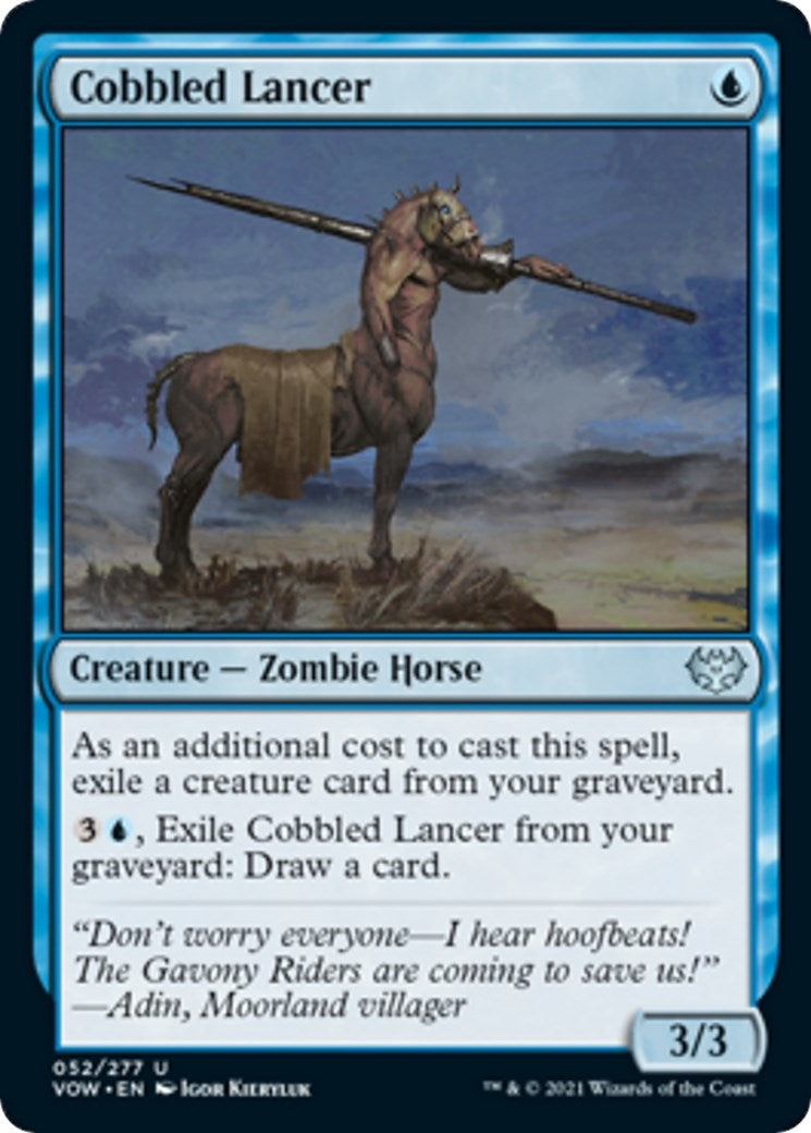 Image for Cobbled Lancer (52) (Innistrad: Crimson Vow) - Magic: The Gathering