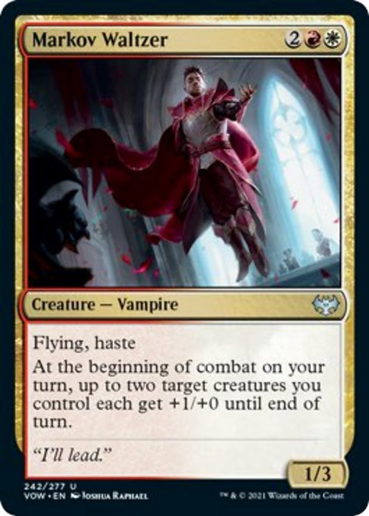 Image for Markov Waltzer (242) (Innistrad: Crimson Vow) - Magic: The Gathering
