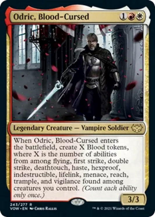 Image for Odric, Blood-Cursed (243) (Innistrad: Crimson Vow) - Magic: The Gathering