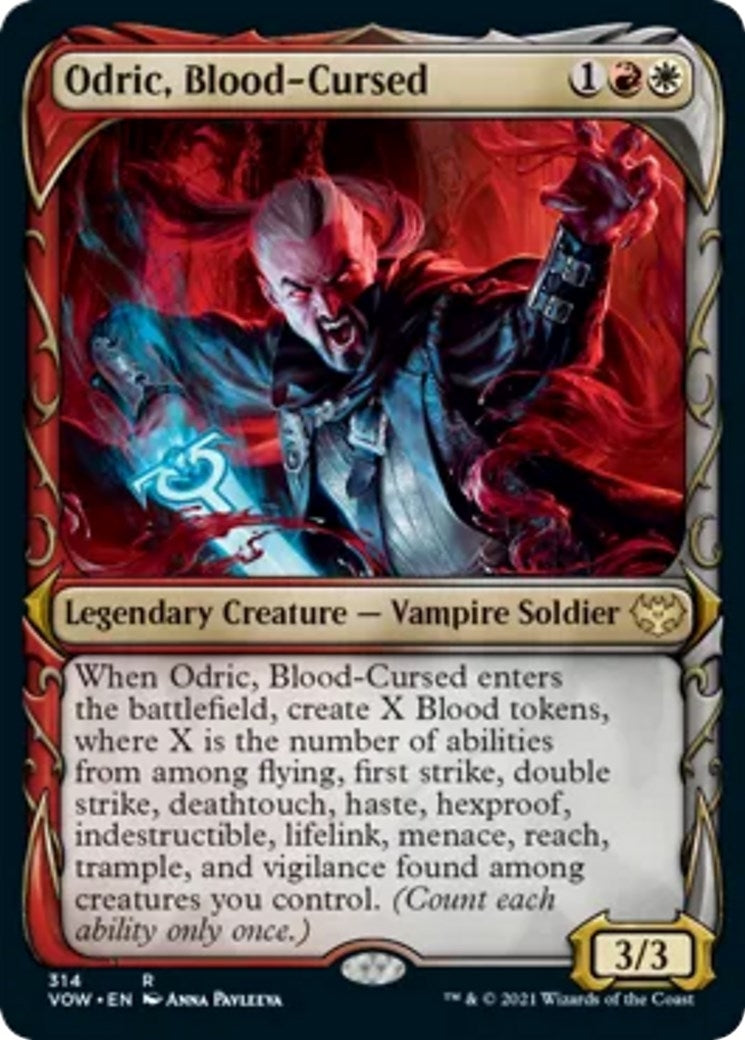 Image for Odric, Blood-Cursed (Showcase) (314) (Innistrad: Crimson Vow) - Magic: The Gathering