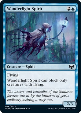 Image for Wanderlight Spirit (86) (Innistrad: Crimson Vow) - Magic: The Gathering