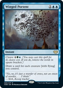 Image for Winged Portent (89) (Innistrad: Crimson Vow) - Magic: The Gathering