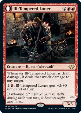 Image for Ill-Tempered Loner (162) (Innistrad: Crimson Vow) - Magic: The Gathering
