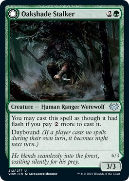 Image for Oakshade Stalker (212) (Innistrad: Crimson Vow) - Magic: The Gathering