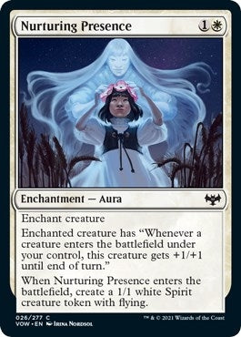 Image for Nurturing Presence (26) (Innistrad: Crimson Vow) - Magic: The Gathering