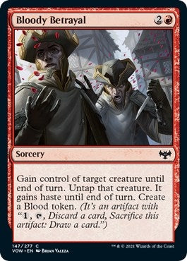 Image for Bloody Betrayal (147) (Innistrad: Crimson Vow) - Magic: The Gathering