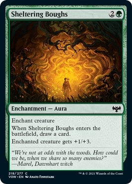 Image for Sheltering Boughs (218) (Innistrad: Crimson Vow) - Magic: The Gathering