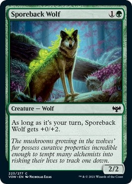 Image for Sporeback Wolf (223) (Innistrad: Crimson Vow) - Magic: The Gathering