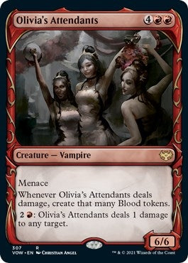 Image for Olivia's Attendants (Showcase) (307) (Innistrad: Crimson Vow) - Magic: The Gathering