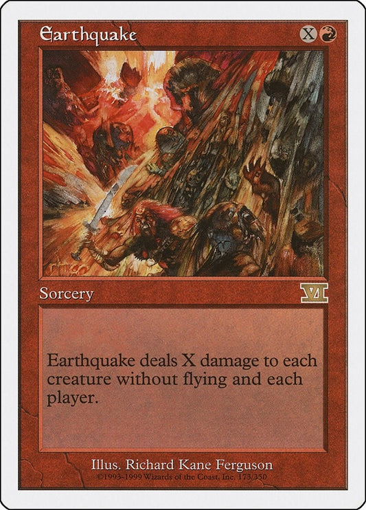 Image for Earthquake (173) (Classic Sixth Edition) - Magic: The Gathering