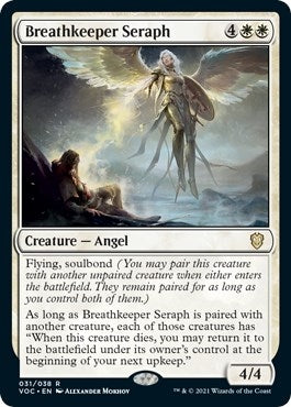 Image for Breathkeeper Seraph (31) (Commander: Innistrad: Crimson Vow) - Magic: The Gathering
