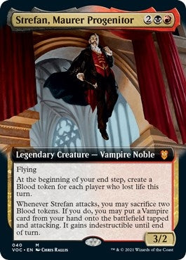 Image for Strefan, Maurer Progenitor (Extended Art) (40) (Commander: Innistrad: Crimson Vow) - Magic: The Gathering