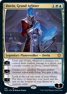 Image for Dovin, Grand Arbiter (153) (Commander: Innistrad: Crimson Vow) - Magic: The Gathering