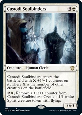 Image for Custodi Soulbinders (82) (Commander: Innistrad: Crimson Vow) - Magic: The Gathering