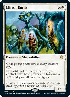 Image for Mirror Entity (94) (Commander: Innistrad: Crimson Vow) - Magic: The Gathering