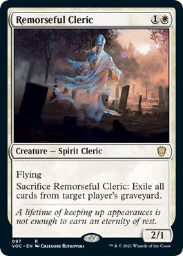 Image for Remorseful Cleric (97) (Commander: Innistrad: Crimson Vow) - Magic: The Gathering