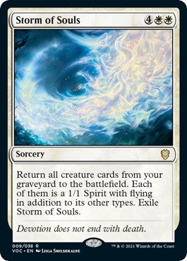 Image for Storm of Souls (9) (Commander: Innistrad: Crimson Vow) - Magic: The Gathering