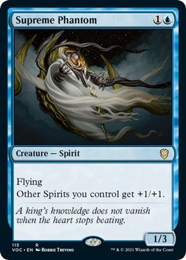Image for Supreme Phantom (115) (Commander: Innistrad: Crimson Vow) - Magic: The Gathering