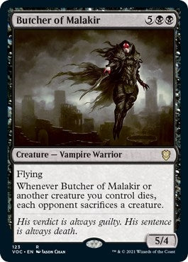 Image for Butcher of Malakir (123) (Commander: Innistrad: Crimson Vow) - Magic: The Gathering