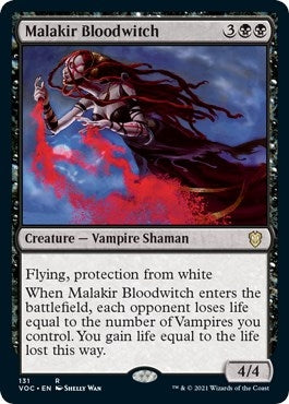 Image for Malakir Bloodwitch (131) (Commander: Innistrad: Crimson Vow) - Magic: The Gathering
