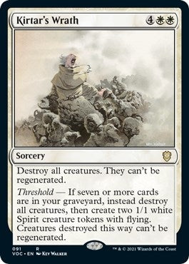 Image for Kirtar's Wrath (91) (Commander: Innistrad: Crimson Vow) - Magic: The Gathering