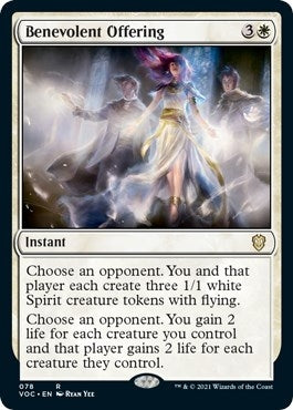 Image for Benevolent Offering (78) (Commander: Innistrad: Crimson Vow) - Magic: The Gathering
