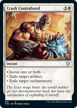 Image for Crush Contraband (81) (Commander: Innistrad: Crimson Vow) - Magic: The Gathering
