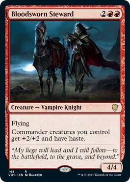 Image for Bloodsworn Steward (144) (Commander: Innistrad: Crimson Vow) - Magic: The Gathering