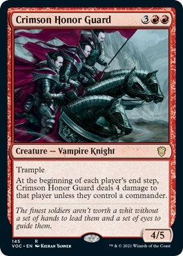Image for Crimson Honor Guard (145) (Commander: Innistrad: Crimson Vow) - Magic: The Gathering