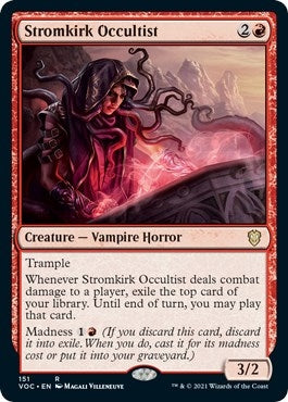 Image for Stromkirk Occultist (151) (Commander: Innistrad: Crimson Vow) - Magic: The Gathering