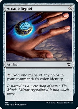 Image for Arcane Signet (159) (Commander: Innistrad: Crimson Vow) - Magic: The Gathering
