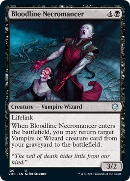Image for Bloodline Necromancer (120) (Commander: Innistrad: Crimson Vow) - Magic: The Gathering