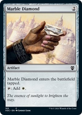 Image for Marble Diamond (165) (Commander: Innistrad: Crimson Vow) - Magic: The Gathering