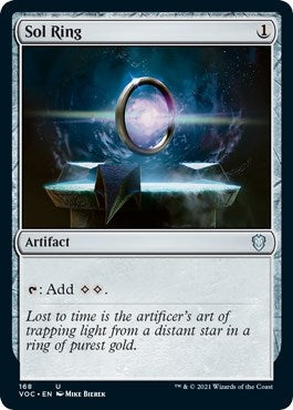 Image for Sol Ring (168) (Commander: Innistrad: Crimson Vow) - Magic: The Gathering