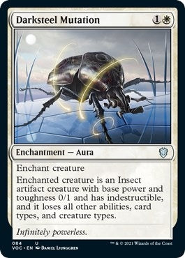 Image for Darksteel Mutation (84) (Commander: Innistrad: Crimson Vow) - Magic: The Gathering