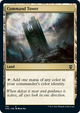 Image for Command Tower (172) (Commander: Innistrad: Crimson Vow) - Magic: The Gathering