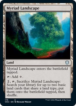 Image for Myriad Landscape (176) (Commander: Innistrad: Crimson Vow) - Magic: The Gathering