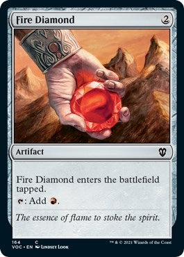 Image for Fire Diamond (164) (Commander: Innistrad: Crimson Vow) - Magic: The Gathering