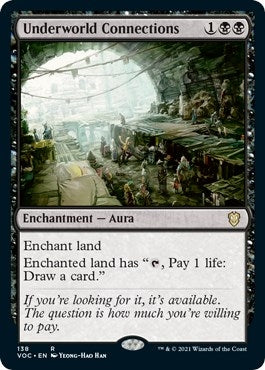 Image for Underworld Connections (138) (Commander: Innistrad: Crimson Vow) - Magic: The Gathering