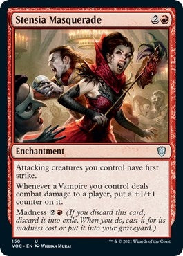 Image for Stensia Masquerade (150) (Commander: Innistrad: Crimson Vow) - Magic: The Gathering