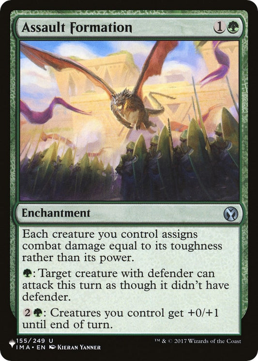 Image for Assault Formation (155/249) (The List Reprints) - Magic: The Gathering