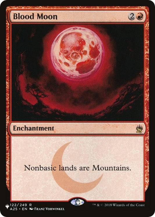 Image for Blood Moon (122/249) (The List Reprints) - Magic: The Gathering