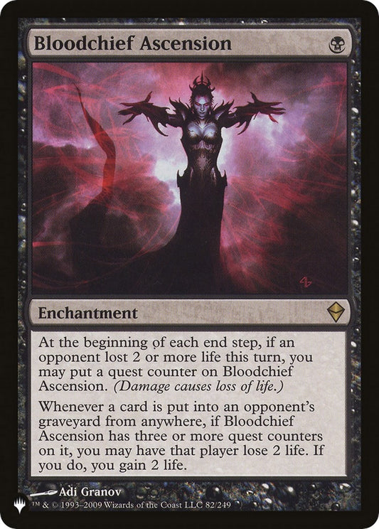 Image for Bloodchief Ascension (82/249) (The List Reprints) - Magic: The Gathering