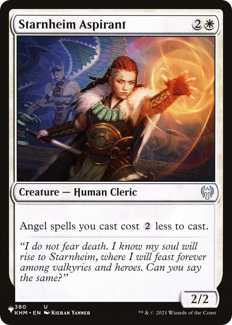 Image for Starnheim Aspirant (380/285) (The List Reprints) - Magic: The Gathering