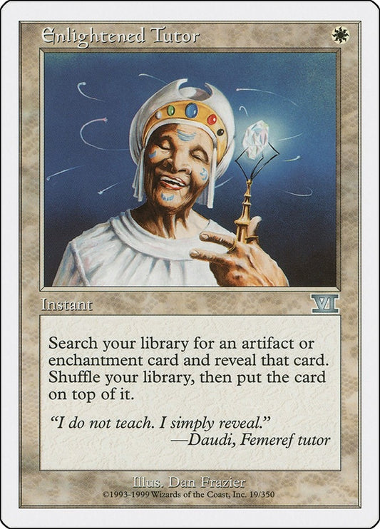 Image for Enlightened Tutor (19) (Classic Sixth Edition) - Magic: The Gathering