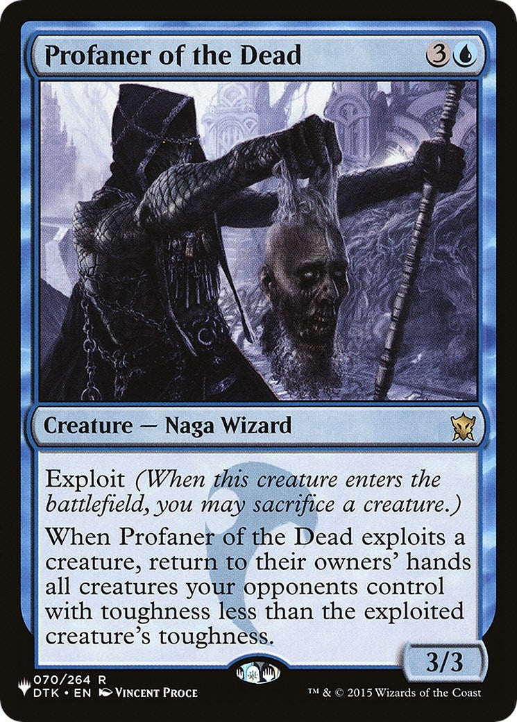 Image for Profaner of the Dead (070/264) (The List Reprints) - Magic: The Gathering