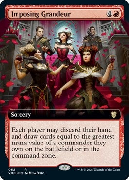 Image for Imposing Grandeur (Extended Art) (62) (Commander: Innistrad: Crimson Vow) - Magic: The Gathering